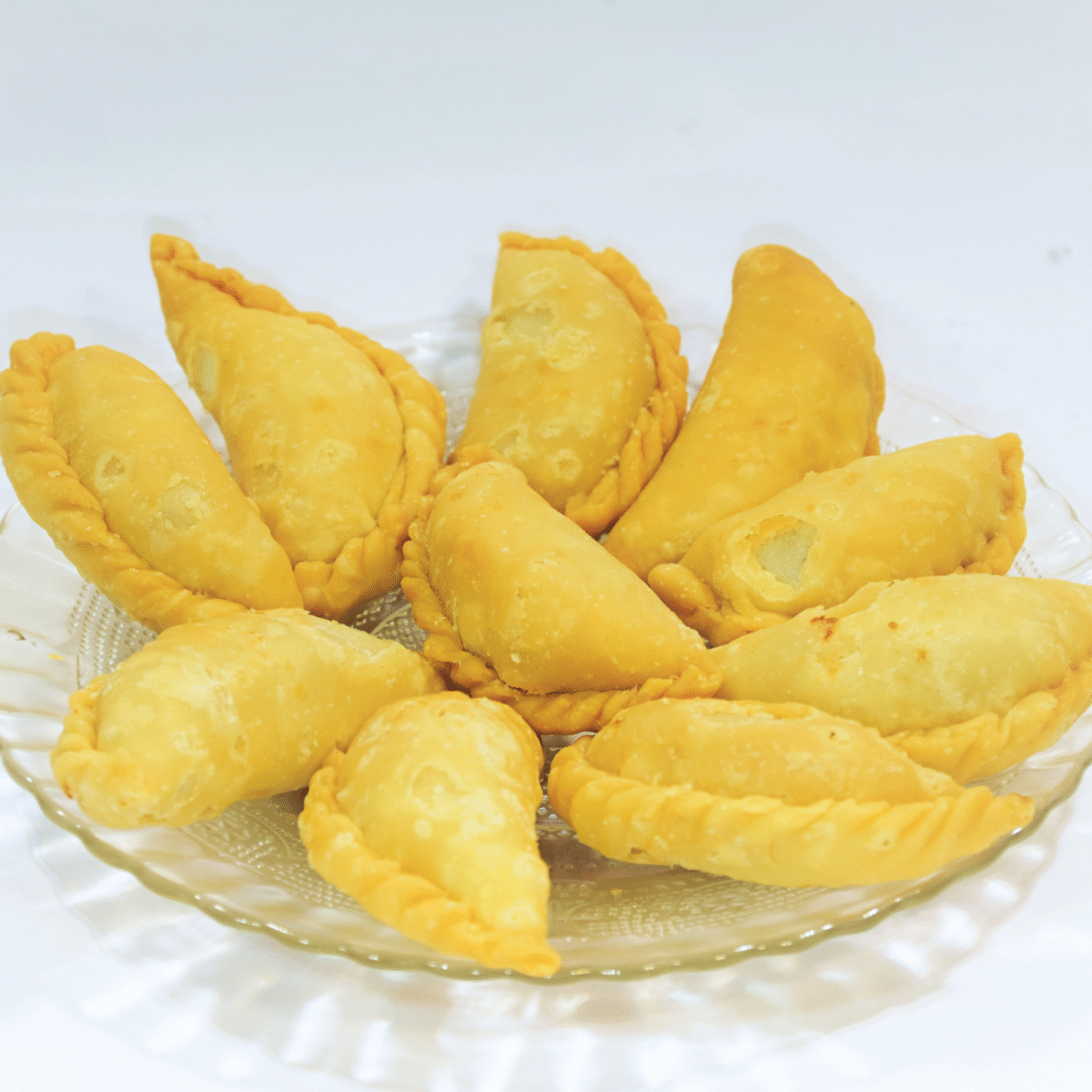Light Sugar Gujiya – Handcrafted Traditional Sweet Snack | With Coconut, Semolina, Ghee & Mild Sweetness | No Preservatives - Image 3
