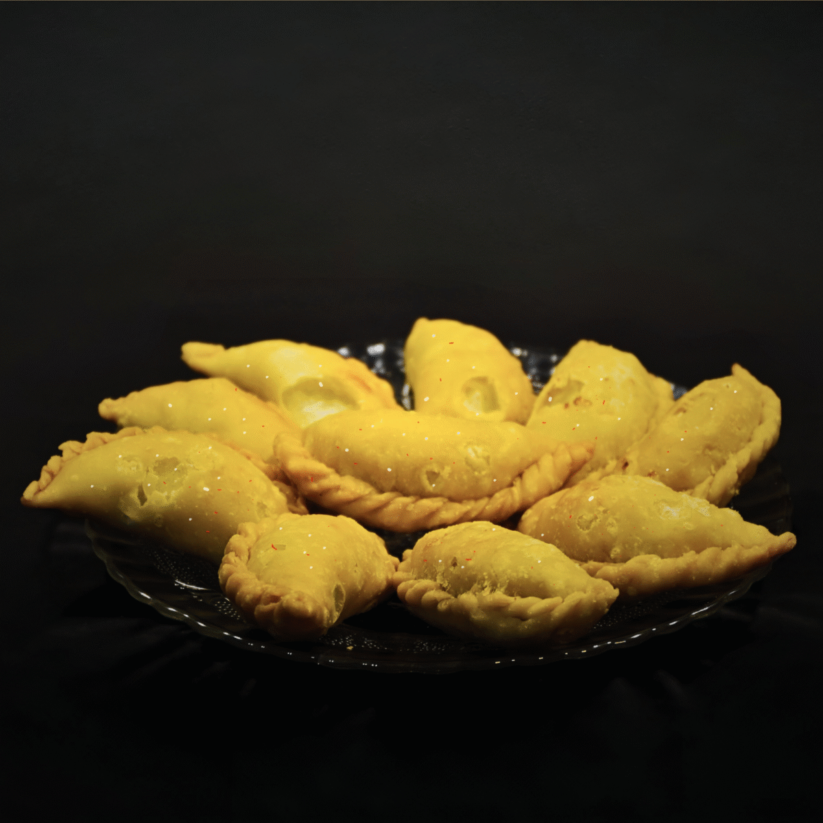 Namkeen Gujiya – Savoury Handcrafted Snack | Stuffed with Spiced Chana Dal, Curry Leaves & Desi Masala | Crispy & Preservative-Free - Image 2