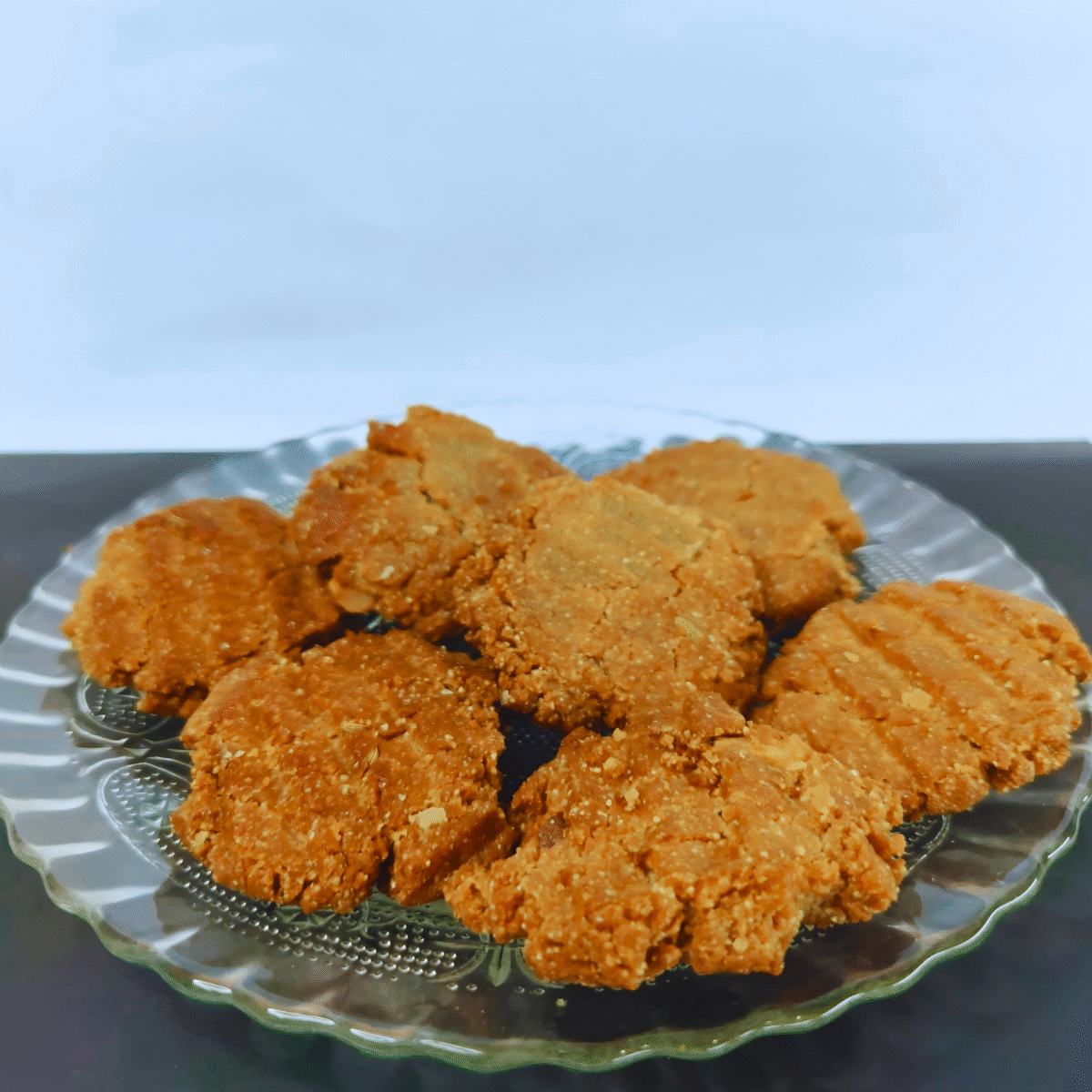 Maida & Sugar Thekua – Traditional Handmade Sweet Snack | Made with Refined Wheat, Desi Ghee, Spices & Love | No Preservatives - Image 2