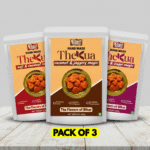 Thekua Combo Pack – 3 Flavours in 1 | Coconut-Jaggery, Maida-Sugar & Suji-Coconut | Handmade Bihari Snacks | No Preservatives