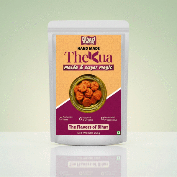 Maida & Sugar Thekua – Traditional Handmade Sweet Snack | Made with Refined Wheat, Desi Ghee, Spices & Love | No Preservatives