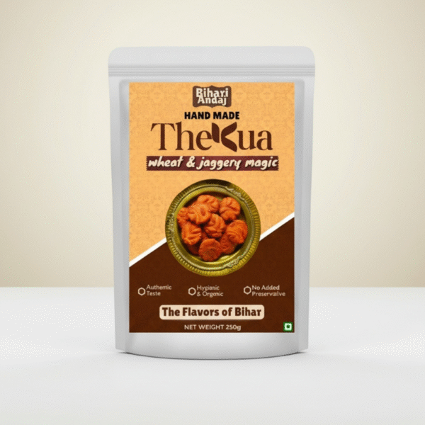 Wheat & Jaggery Thekua – Traditional Handmade Bihari Snack | With Wheat Flour, Desi Ghee, Coconut & Spices | No Preservatives
